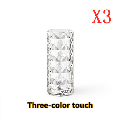 Nordic Crystal Touch Dimmende USB Tafellamp