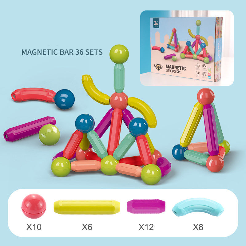 Magnetic Stick Building Blocks Set