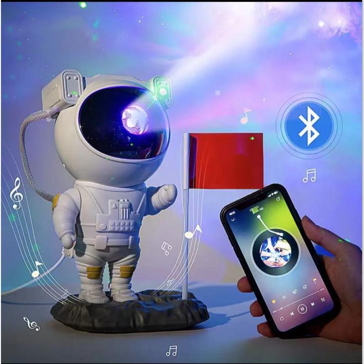 Creatieve Astronaut Sterrenhemel Projector Nachtlampje voor Slaapkamer Sfeer