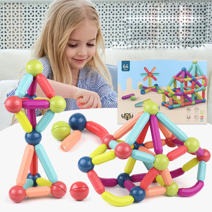 Magnetic Stick Building Blocks Set