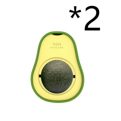 Multifunctioneel Katten Speelgoed met Avocado – 360° Rotatie en Auto-Herstel